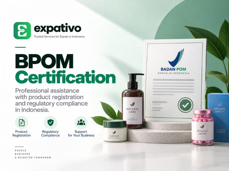 BPOM Certification & Product Registration in Indonesia
