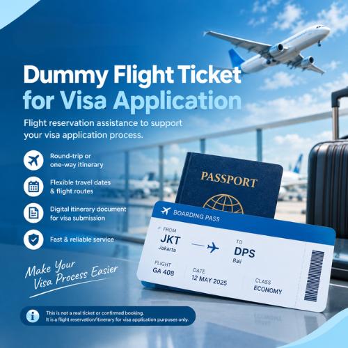 Dummy Flight Ticket