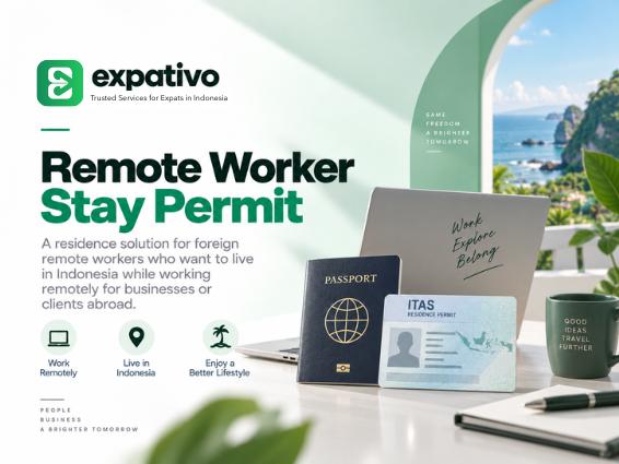 Indonesia Remote Worker Stay Permit
