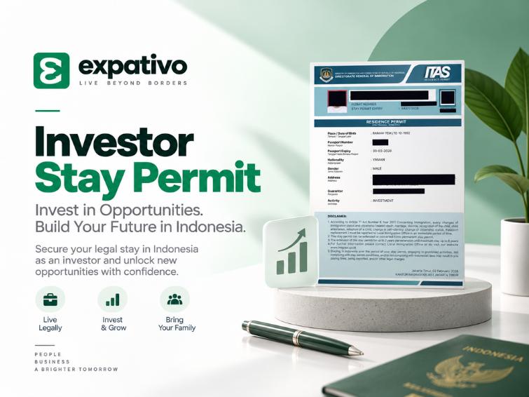 Indonesia Investor KITAS E28A – Limited Stay Permit for Shareholders (1 Or 2 Years)